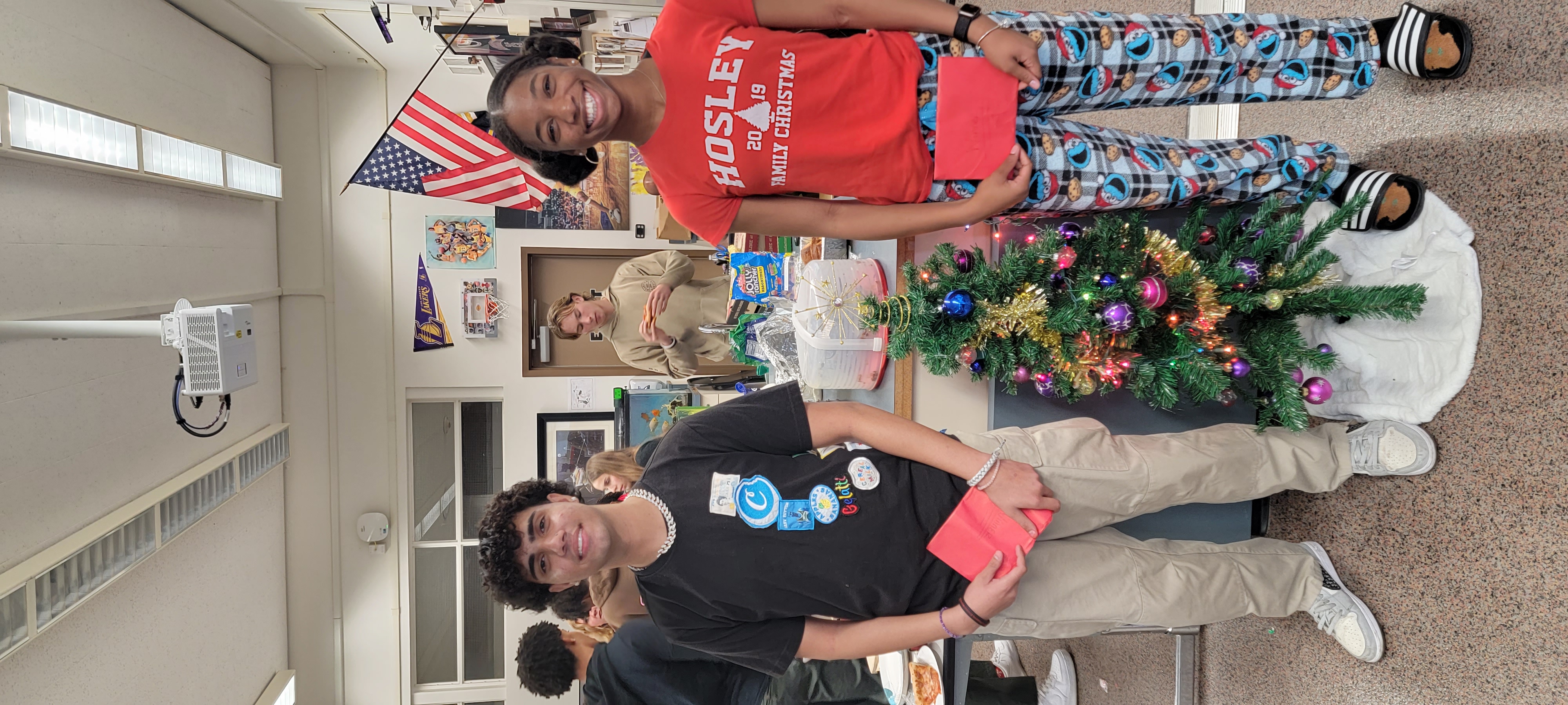 Christmas lunch activity winners